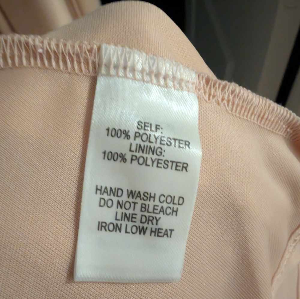 💘Lulus Strappy to be Here Halter Sleeveless Salmon Blush Maxi Dress Size Medium - Picture 5 of 6